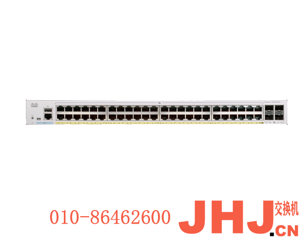 C1000-48T-4X-L     48个 10/100/1000 以太网 端口, 4条10G SFP+万兆光口上行