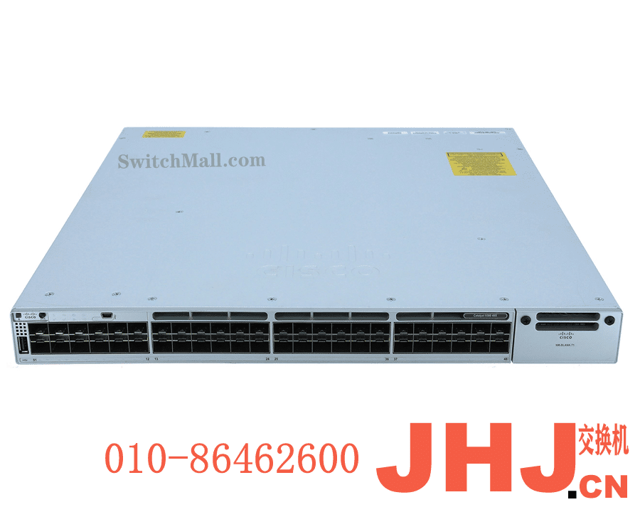 C9300-48S-E  Catalyst 9300 48-port 1G SFP with modular uplinks, Network Essentials