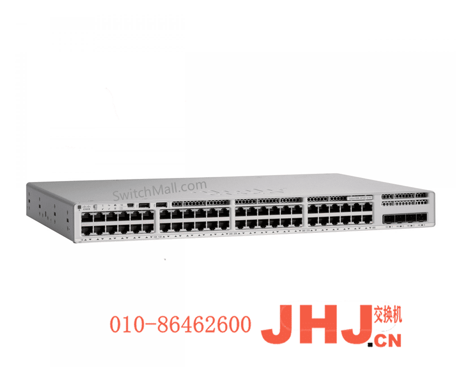 C9300LM-48UX-4Y-E  Catalyst 9300 mini 48-port UPOE, 8-port 10G Multigigabit, 40-port 1G, 4x 10G uplinks, Network Essentials