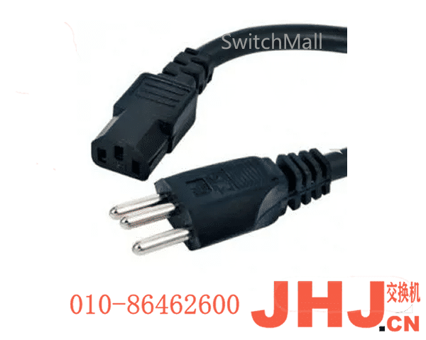 CAB-ACBZ-12A=  AC power cord for Cisco Catalyst (Brazil), 12A/125V BR-3-20 plug up to 12A