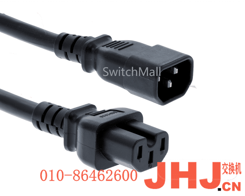 CAB-C15-CBN= Cabinet jumper power cord, 250VAC 13A, C14 -C15 connectors