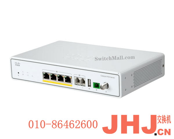 CGP-ONT-4PVC  Catalyst PON 4-port GPON ONT, PoE+, 2 POTS RJ11, 1 CATV Coax
