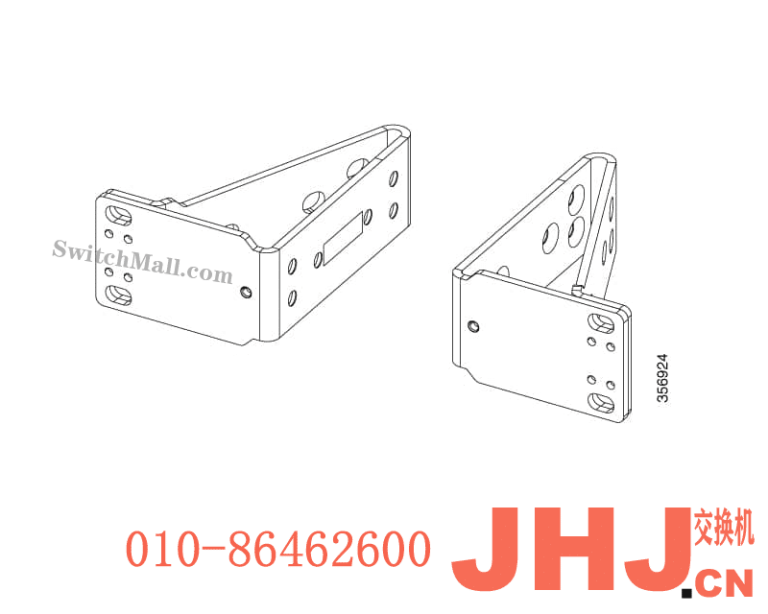 Cisco C9500ACCKITH23I=思科交换配件机架安装套件Accessory Kit for Cisco Catalyst