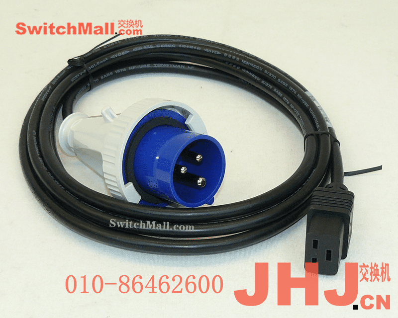 Cisco CAB-AC-2500W-INT|思科16A电源线|CAB-AC-2500W-INT|思科国际标准电源线|Power Cord, 250 VAC, 16A, International