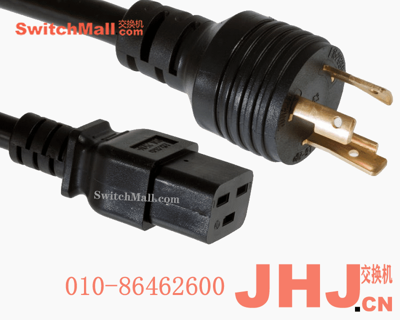 Cisco CAB-AC-C6K-TWLK|思科16A电源线| CAB-AC-C6K-TWLK|思科美国标准电源线 |Power Cord, 250 VAC, 16A, twist lock NEMA L6-20 plug, United States