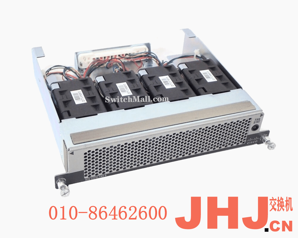 N2K-C2232-FAN-B=  Cisco Nexus 2232PP and 2232TM FEX Fan Module, Back-to-front airflow (Reversed airflow, port side intake), spare