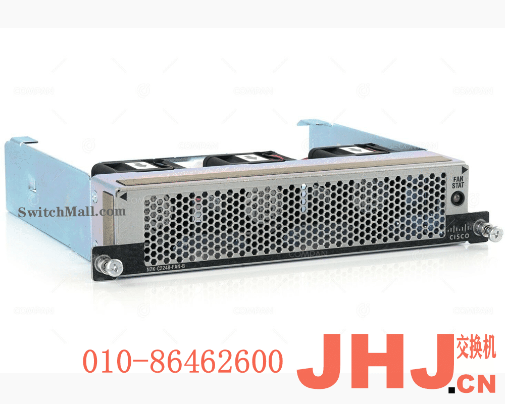 N2K-C2248-FAN-B=  Cisco Nexus 2224TP, 2248TP, and 2248TP-E FEX Fan Module, Back-to-front airflow (Reversed airflow, port side intake), spare