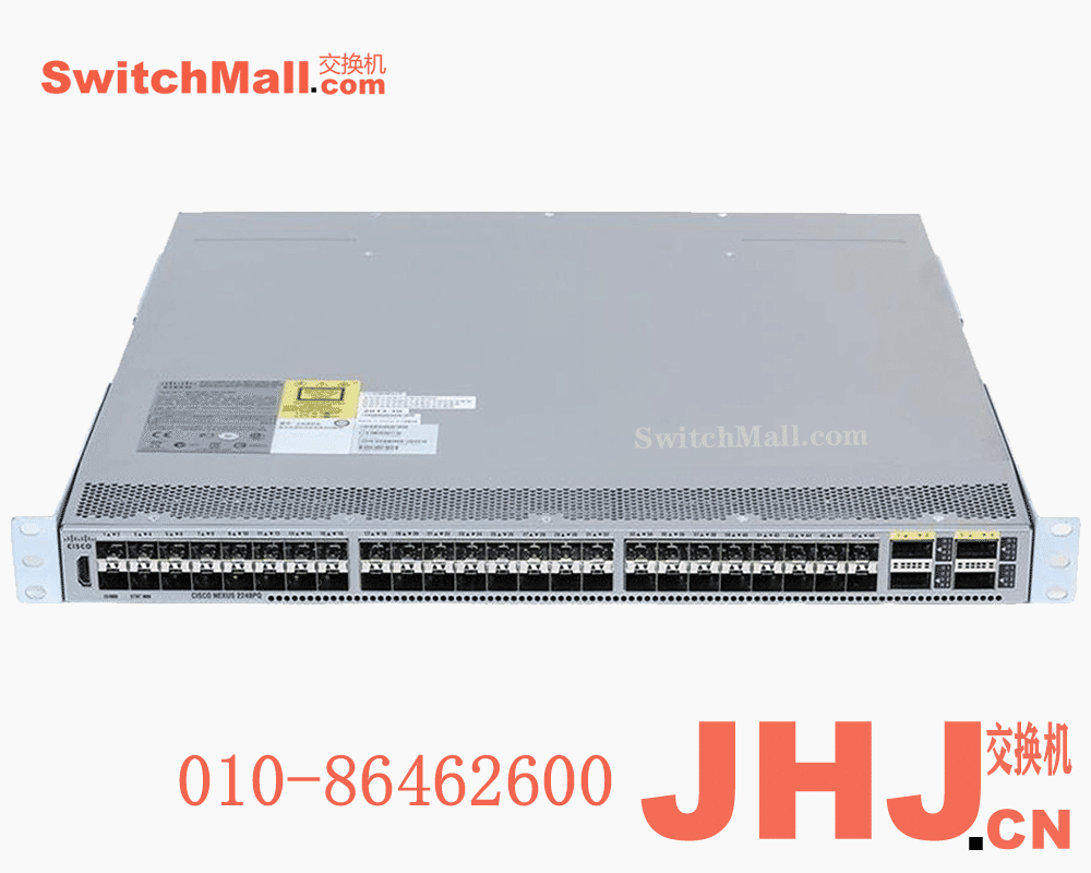 N2K-C2248PQ   Cisco Nexus 2248PQ 10GE Fabric Extender, 2PS, 4 Fan Module, 48×1/10GE (req SFP/SFP+) + 4x40G QSFP+(req QSFP+), choice of airflow and power supply
