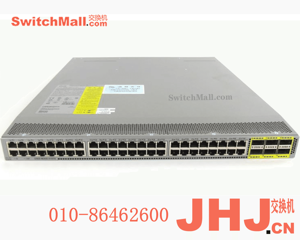 N3K-C3172TQ-10GT  Nexus 3172TQ, 48 10GBase-T RJ-45 and 6 QSFP+ ports