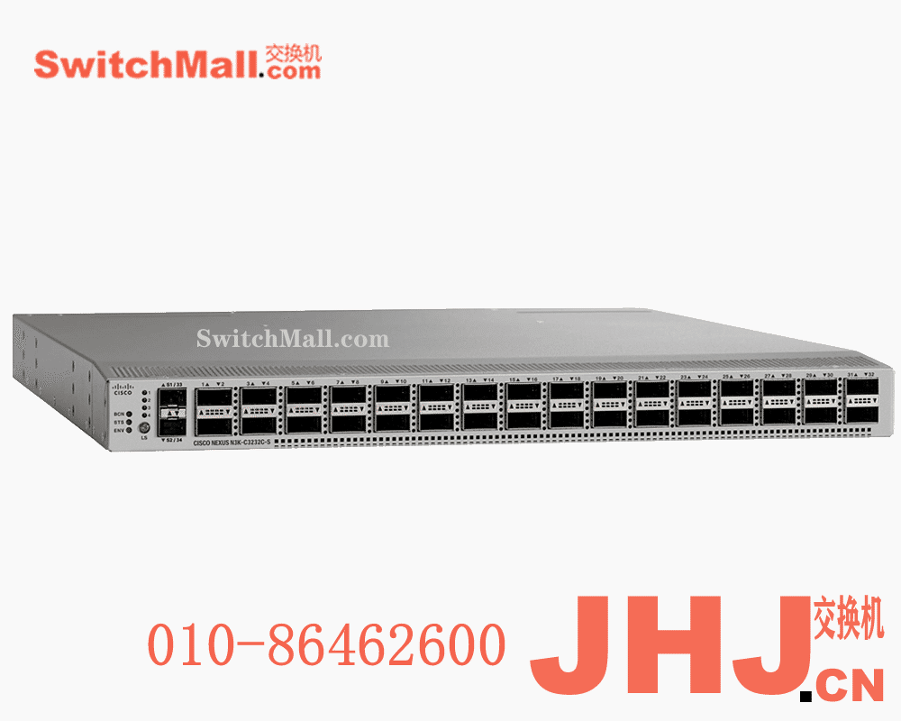N3K-C3232C  Nexus 3232C 32 x 100G,1RU switch