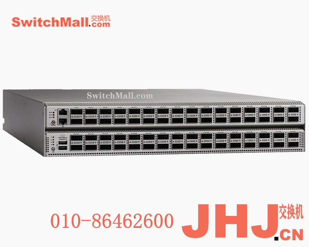 N3K-C3264Q   Nexus 3264Q, 64 QSFP+ ports, 2RU switch