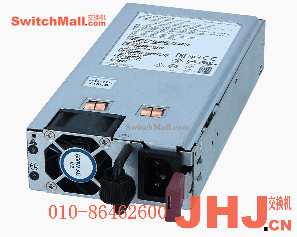 NXA-PAC-650W-PI| NXA-PAC-650W-PI=  Nexus 9300 650W AC PS, Port-side Intake