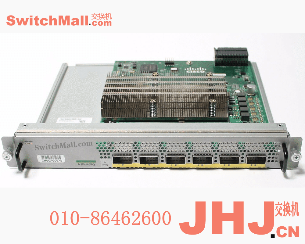 N9K-M6PQ  |思科数据中心交换机Nexus 9300 上行模块卡| Cisco N9K-M6PQ |6个40G QSFP端口|Uplink Module for Nexus 9300, 6p 40G QSFP