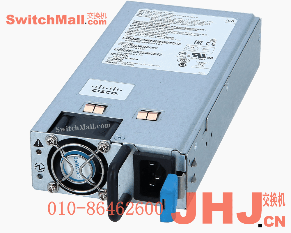 N9K-PAC-650W-B |思科数据中心交换机650w电源模块| Cisco N9K-PAC-650W-B | Nexus 9300系列650W电源模块 |Nexus 9300 650W AC PS, Port-side Exhaust