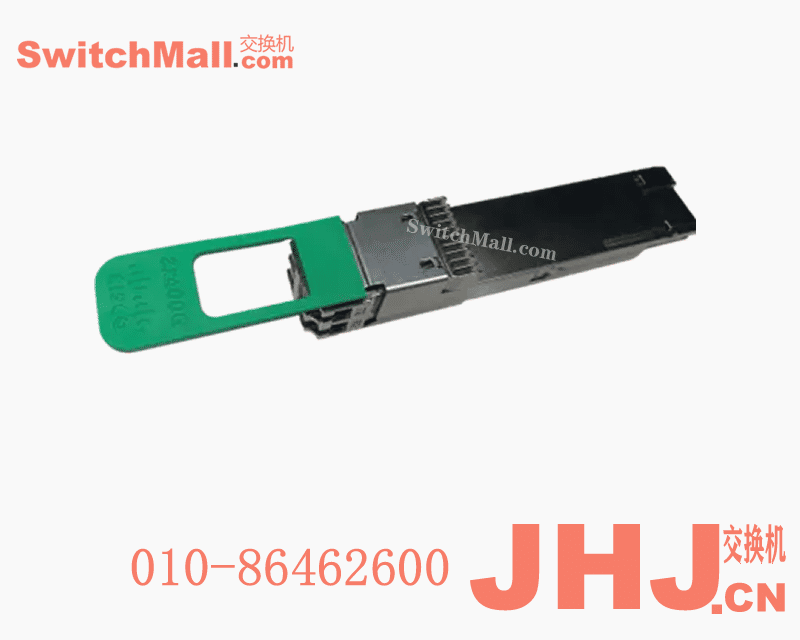 QDD-2X400G-FR4=  | 思科800G光模块 | Cisco QDD-2X400G-FR4 | Cisco QSFP-DD800 Transceiver Modules | 2x400G QSFP-D Transceiver, 2x400G-FR4, Dual Duplex LC, 2-km Duplex SMF