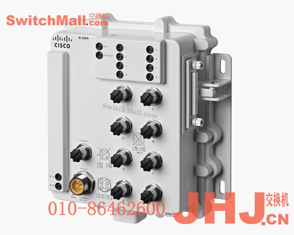 IE-2000-16T67-B=  | 思科工业交换机 IE2000IP67 ,16个百兆M12 口 | Cisco IE-2000-16T67-B  |  IE-2000-16T67-B   IE2000 IP67 Switch with 16 FE M12 ports (Lan Base)