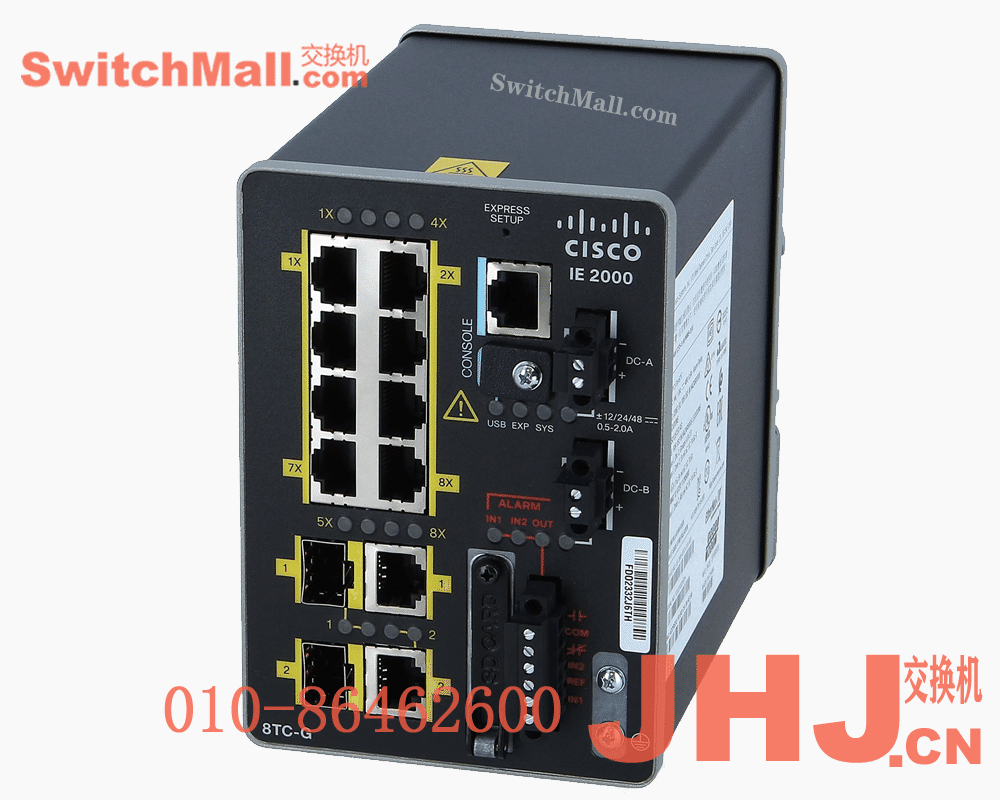 IE-2000-8TC-G-N=  | 思科工业交换机IE2000 8个百兆电口,2个千兆光电复用口  | Cisco IE-2000-8TC-G-N |  IE2000 with 8FE Copper ports and 2GE Combo (Enhanced Lan Base)