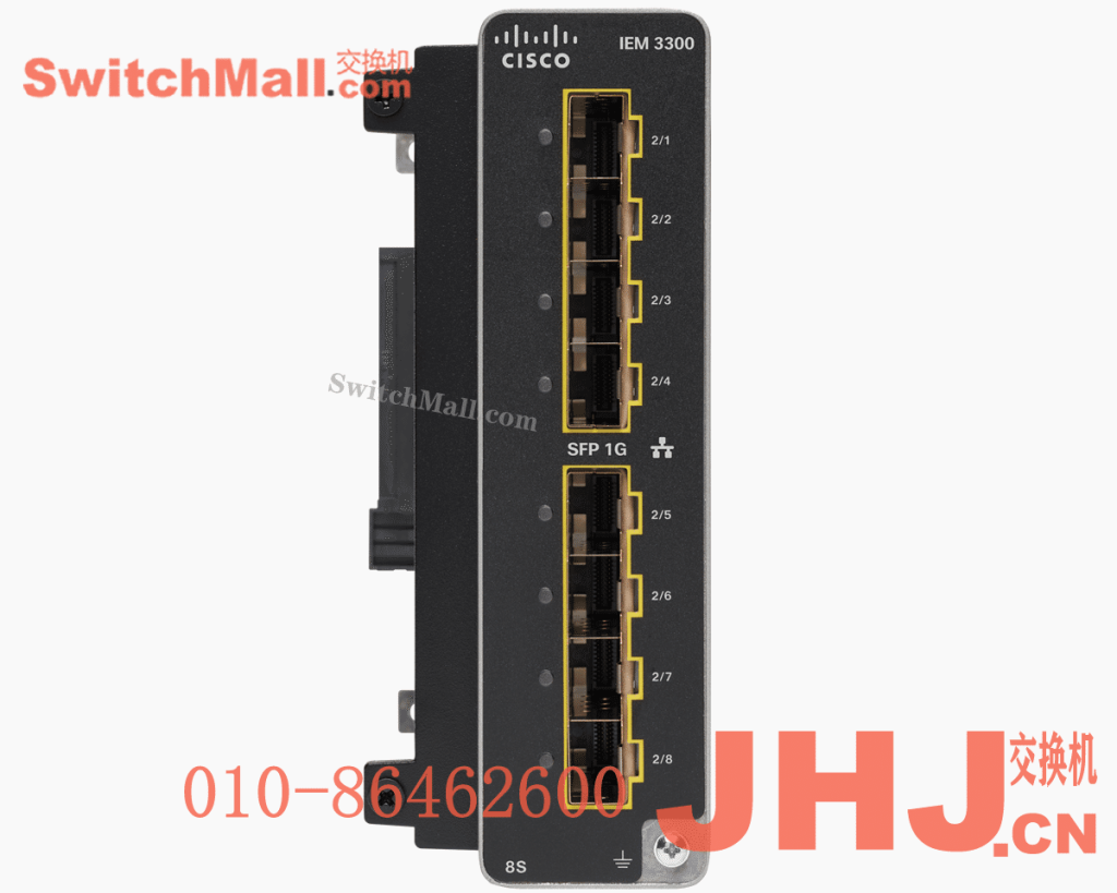 IEM-3300-8S= | 思科工业交换机IE3300系列8个千兆Ge SFP光口扩展模块| Cisco  IEM-3300-8S  |  Catalyst IE3300 with 8 GE SFP Fiber ports, Expansion Module