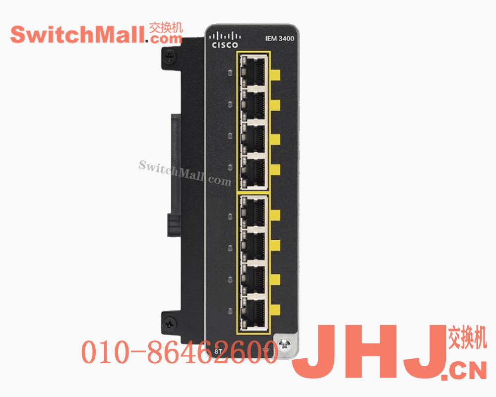 IEM-3300-8T= | 思科工业交换机IE3300系列8个千兆Ge 口扩展模块| Cisco  IEM-3300-8T  |  Catalyst IE3300 with 8 GE Copper ports, Expansion Module