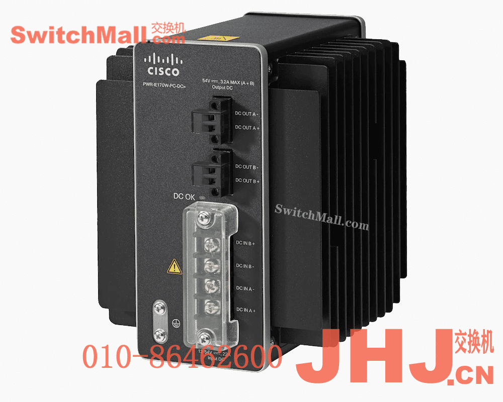 PWR-IE170W-PC-DC=  |思科IE 1000系列工业交换机 导轨电源|  Cisco PWR-IE170W-PC-DC | 170W DC to DC power supply
