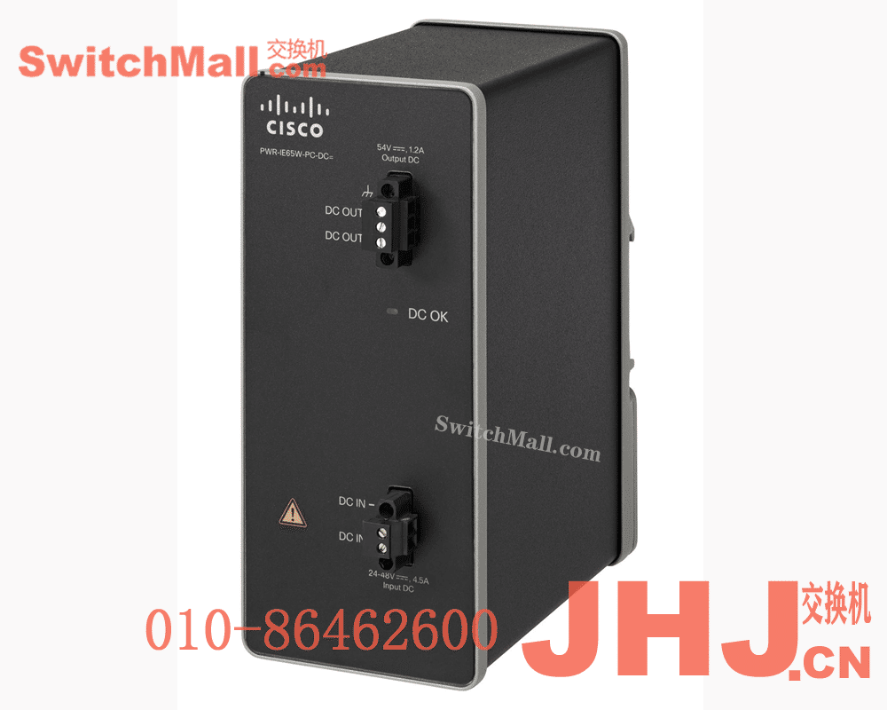 PWR-IE65W-PC-DC=  |思科IE 1000系列工业交换机 导轨电源|  Cisco PWR-IE65W-PC-DC |  65W DC to DC power supply