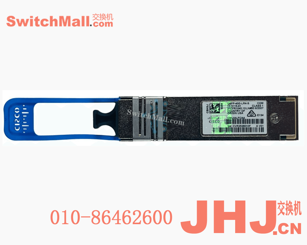 QSFP-40G-LR4-S=  |  思科用于 SMF 的思科 40GBASE-LR4 QSFP 模块  | Cisco  QSFP-40G-LR4-S  |  Cisco 40GBASE-LR4 QSFP Module for SMF