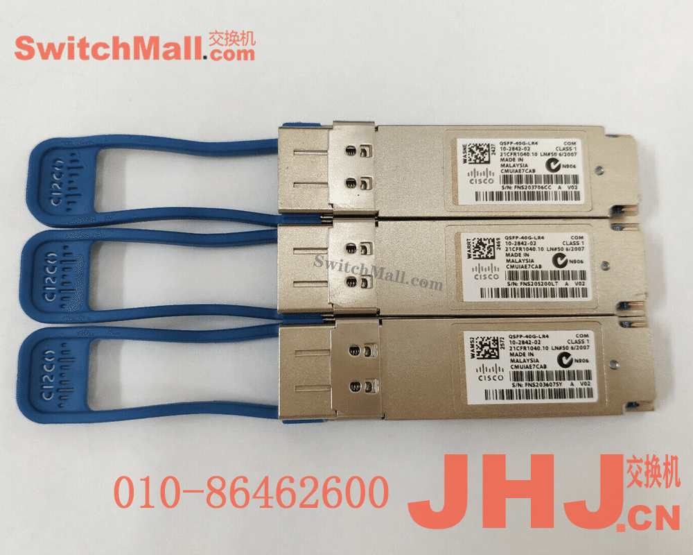 QSFP-40G-LR4=  |  思科用于 SMF 的思科 40GBASE-LR4 QSFP 模块，支持 OTU-3 数据速率  | Cisco  QSFP-40G-LR4  |  Cisco 40GBASE-LR4 QSFP Module for SMF with OTU-3 data-rate support