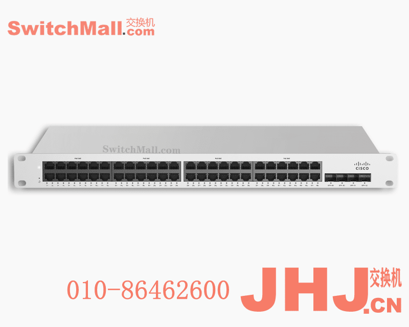MS225-48-HW= | 思科Meraki MS225系列云管理交换机 | 48口千兆云管理交换机 | Cisco MS225-48-HW | Meraki MS225-48 L2 Stck Cld-Mngd 48x GigE Switch.