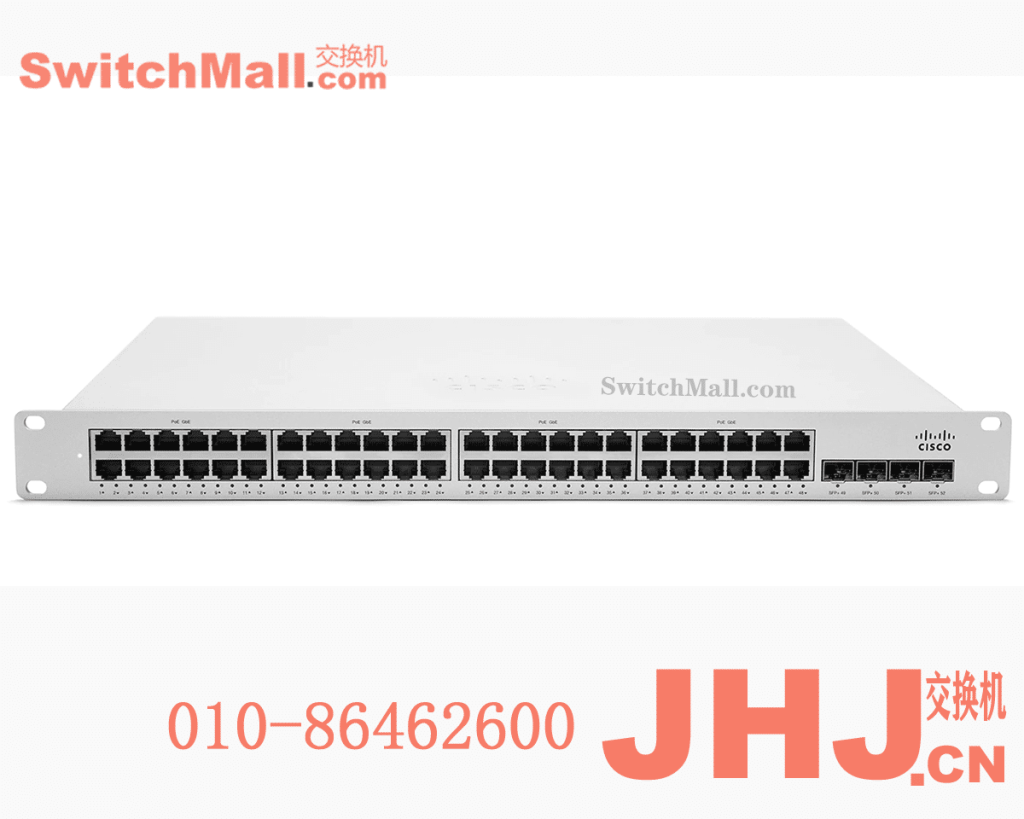 MS350-48-HW= | 思科Meraki MS350系列云管理交换机| 48口千兆交换机 |  Cisco MS350-48-HW  |  Meraki MS350-48 L3 Stck Cld-Mngd 48x GigE Switch.