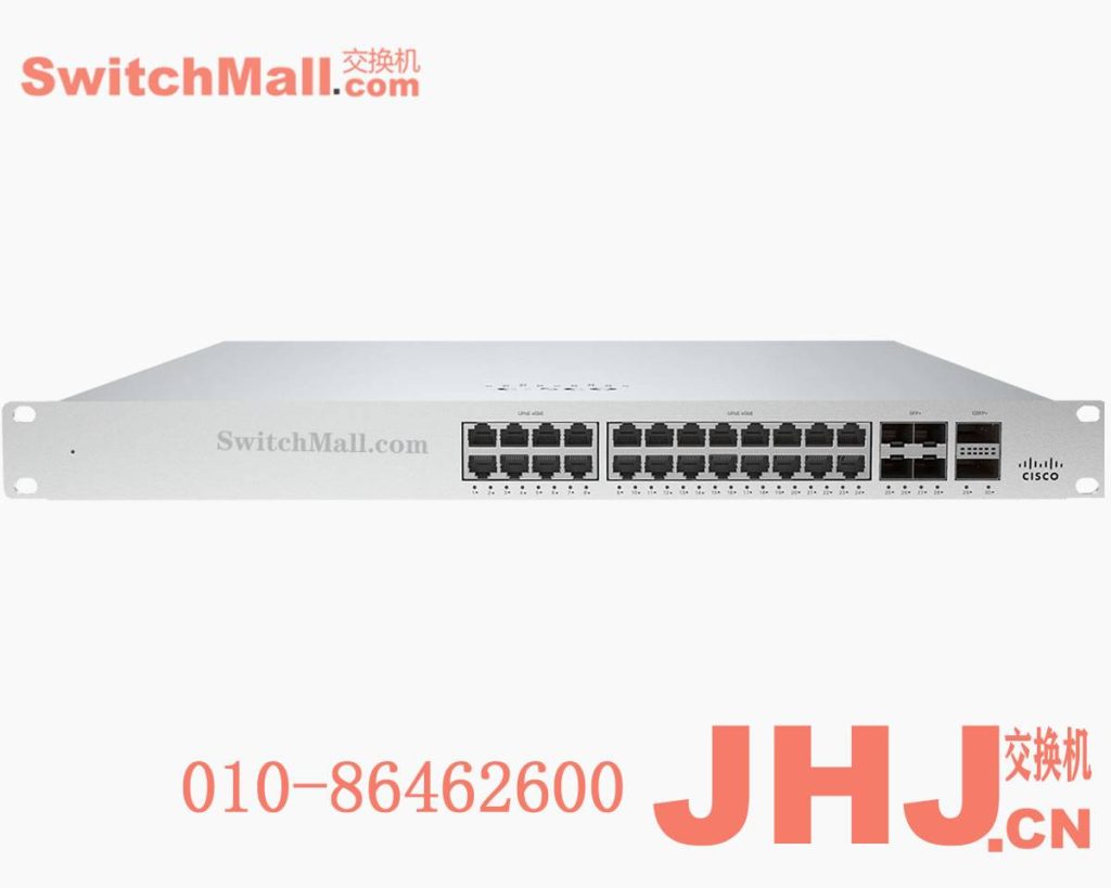 MS355-24X-HW=  | 思科Meraki MS355系列云管理交换机|24个万兆多速率口UPOE |  Cisco MS355-24X-HW  | Meraki MS355-L3 Stck Cld-Mngd 24GE, 8xmG UPOE Switch.