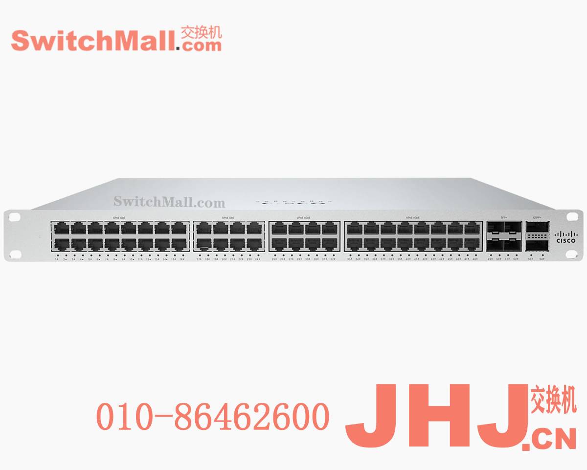 MS355-48X2-HW= | 思科Meraki MS355系列云管理交换机|三层48口千兆多速率UPOE交换机 | Cisco MS355-48X2-HW | Meraki MS355-L3 Stck Cld-Mngd 48GE, 24xmG UPOE Switch.