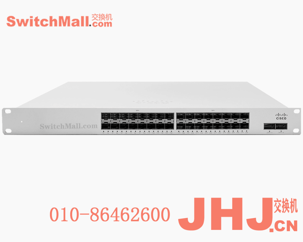 MS425-32-HW= | 思科Meraki MS系列云管理交换机 |  Cisco MS425-32-HW |Meraki汇聚交换机 32个万兆SFP+光口 |  Meraki MS425-32 L3 Cld-Mngd 32x 10G SFP+ Switch.