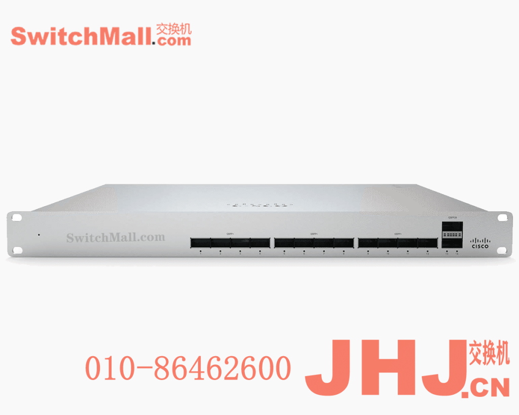 MS450-12-HW= | 思科Meraki MS450系列云管理交换机 | Cisco MS450-12-HW  |12个40GE端口|  Meraki MS450-L3 Stack Cld-Mngd 12x40GE Aggregation Switch.